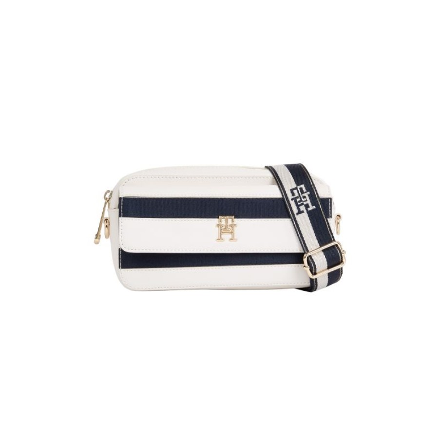 Femmes Tommy Hilfiger Pochette | Sac Bandouliere Iconic En Synthetique - Tommy Hilfiger