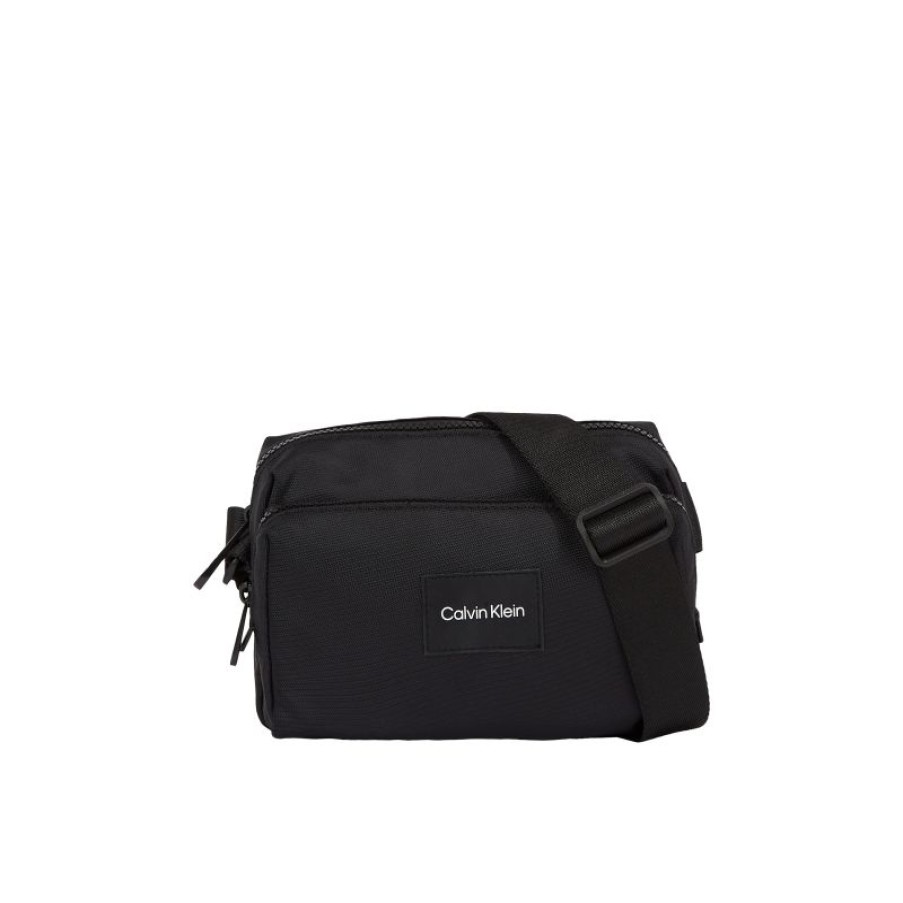 Hommes Calvin Klein Sacoche | Petit Sac Ck Must En Toile - Calvin Klein