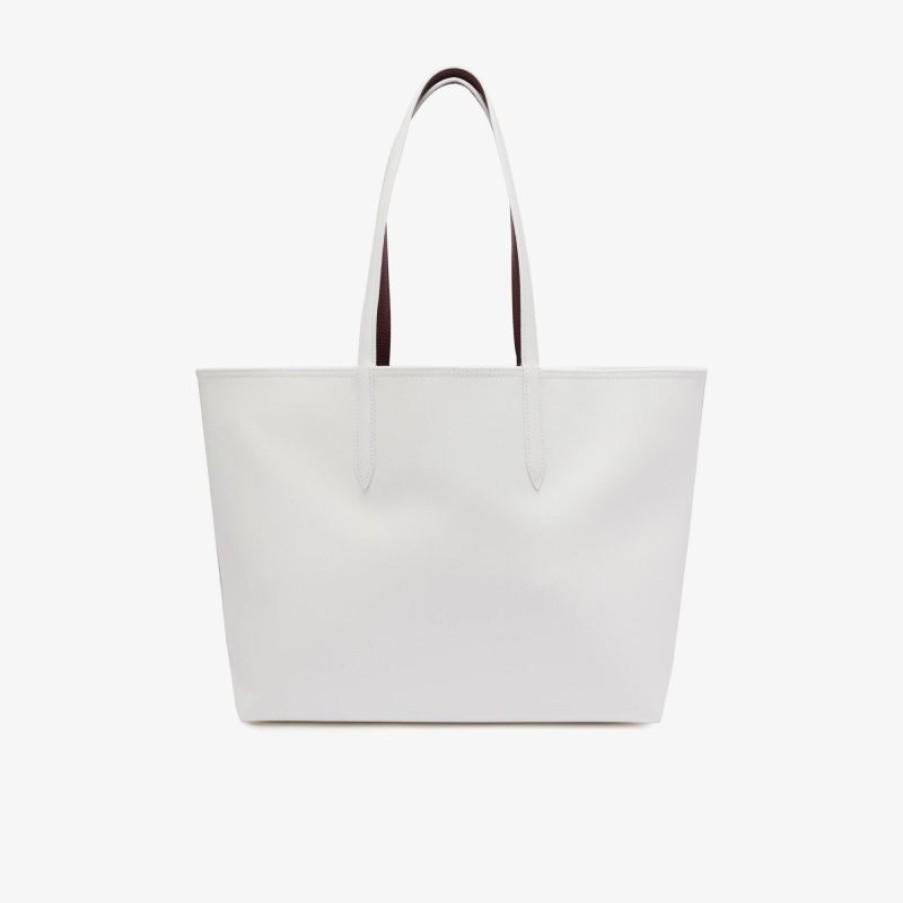 Femmes Lacoste Sac Porte Epaule | Sac Cabas Reversible Anna En Synthetique - Lacoste