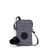 Femmes Kipling Pochette | Sac Telephone Tally Signature Print En Toile - Kipling