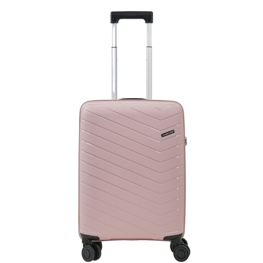 Bagages Arthur & Aston | Valise Cabine Trolley 55Cm Rigide Rose