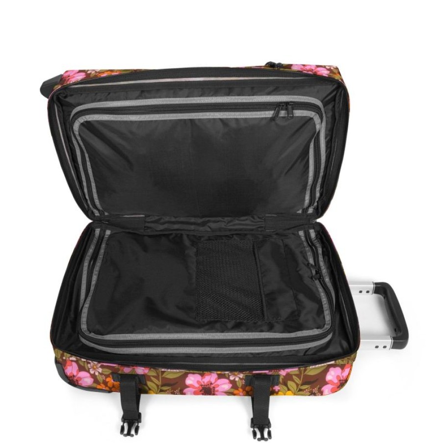 Bagages Eastpak | Sac De Voyage Cabine Transit'R S Popflower Brown - Eastpak