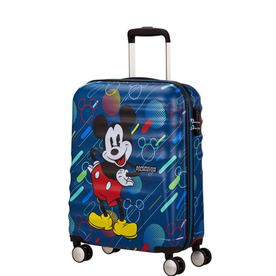 Bagages American Tourister | Valise 55Cm Rigide Wavebreaker Disney - American Tourister