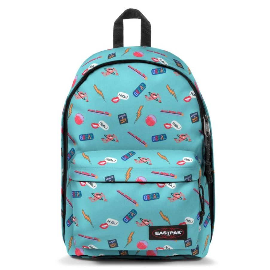 Femmes Eastpak Trousse | Sac A Dos Out Of Office Nostalgia Aqua - Eastpak