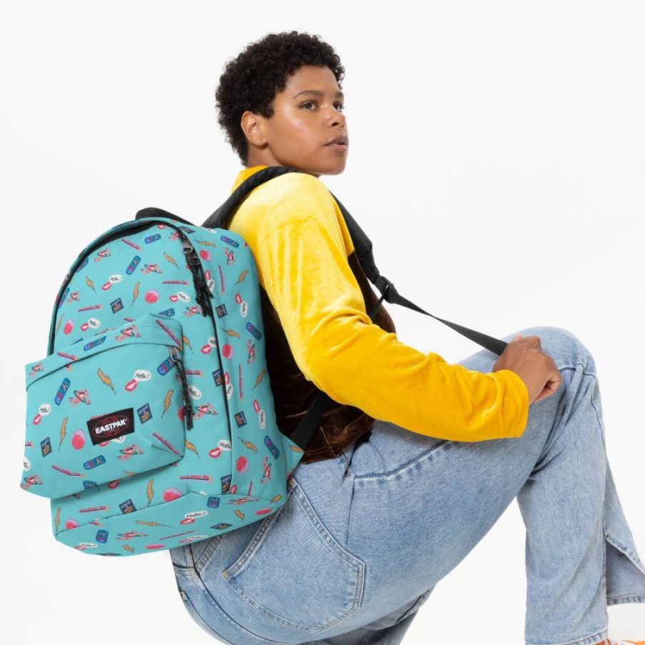 Femmes Eastpak Trousse | Sac A Dos Out Of Office Nostalgia Aqua - Eastpak