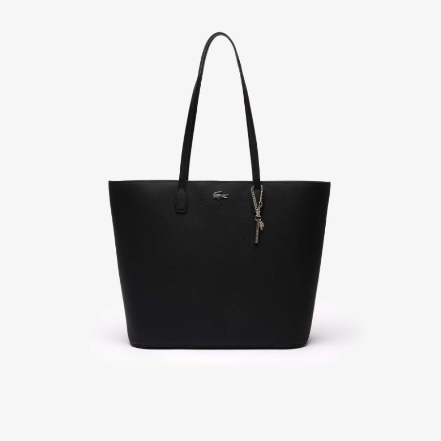 Femmes Lacoste Sac Porte Epaule | Sac Shopping Daily Lifestyle En Synthetique - Lacoste