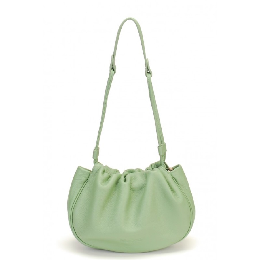 Femmes Mocca Sac Porte Epaule | Sac Epaule Dana Cuir - Mocca