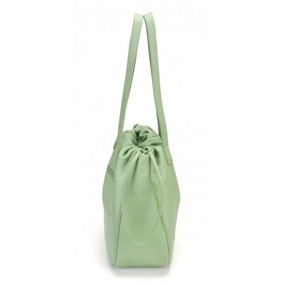 Femmes Mocca Sac Porte Epaule | Sac Porte Epaule En Cuir Dana - Mocca