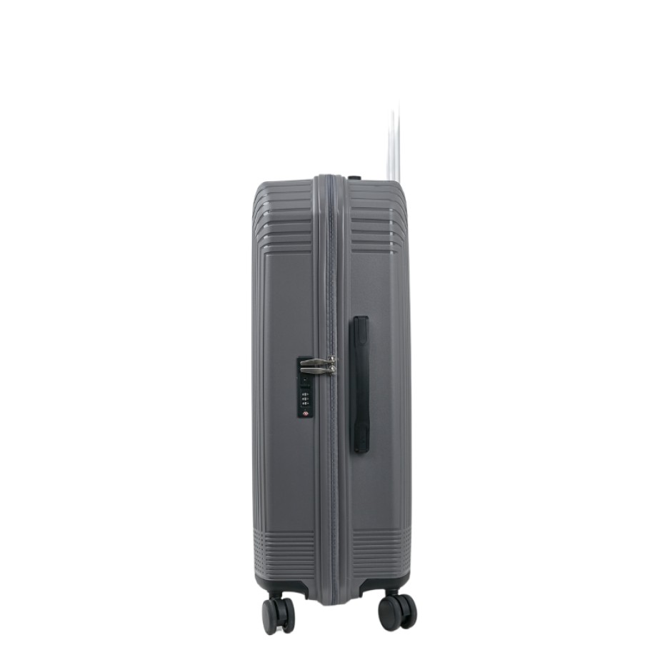 Bagages Arthur & Aston | Valise Trolley 77Cm Rigide Gris