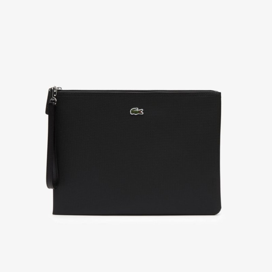 Femmes Lacoste Trousse | Pochette Zippee L.12.12 Concept En Synthetique - Lacoste