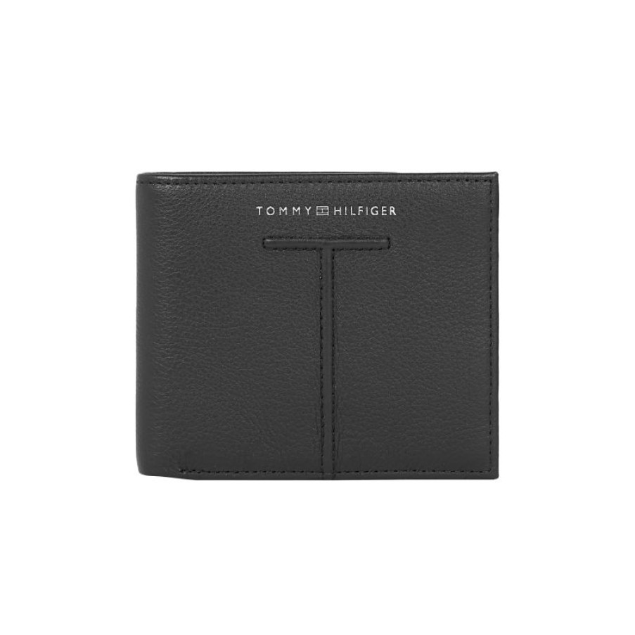 Hommes Tommy Hilfiger Portefeuille | Portefeuille Modern En Cuir - Tommy Hilfiger