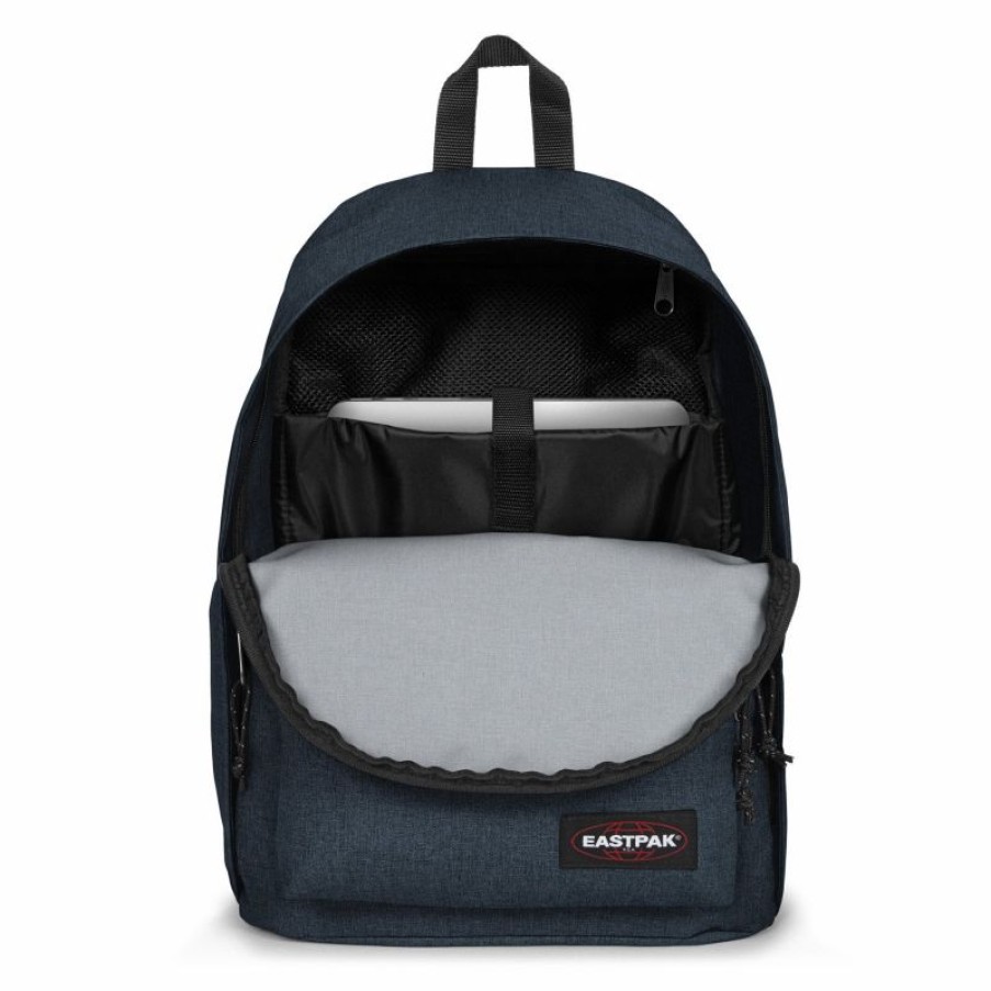 Hommes Eastpak Sac A Dos Ordinateur | Sac A Dos Office Zippl'R Triple Denim - Eastpak