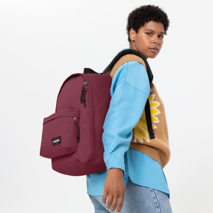 Femmes Eastpak Sac A Dos Ordinateur | Sac A Dos Out Of Office Bushy Burgundy - Eastpak