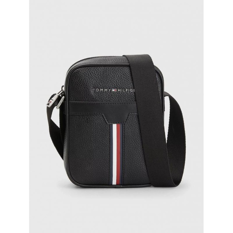 Hommes Tommy Hilfiger Sacoche | Sac Reporter Th Downtown En Synthetique - Tommy Hilfiger