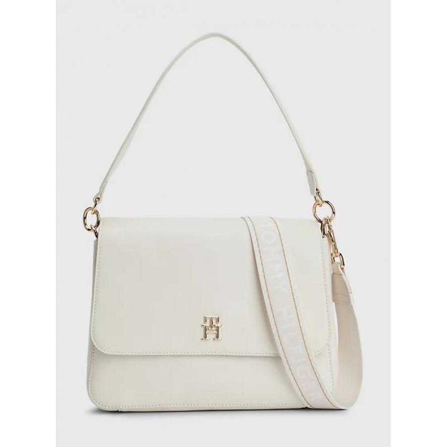 Femmes Tommy Hilfiger Sac Porte Epaule | Sac Epaule Life En Synthetique - Tommy Hilfiger