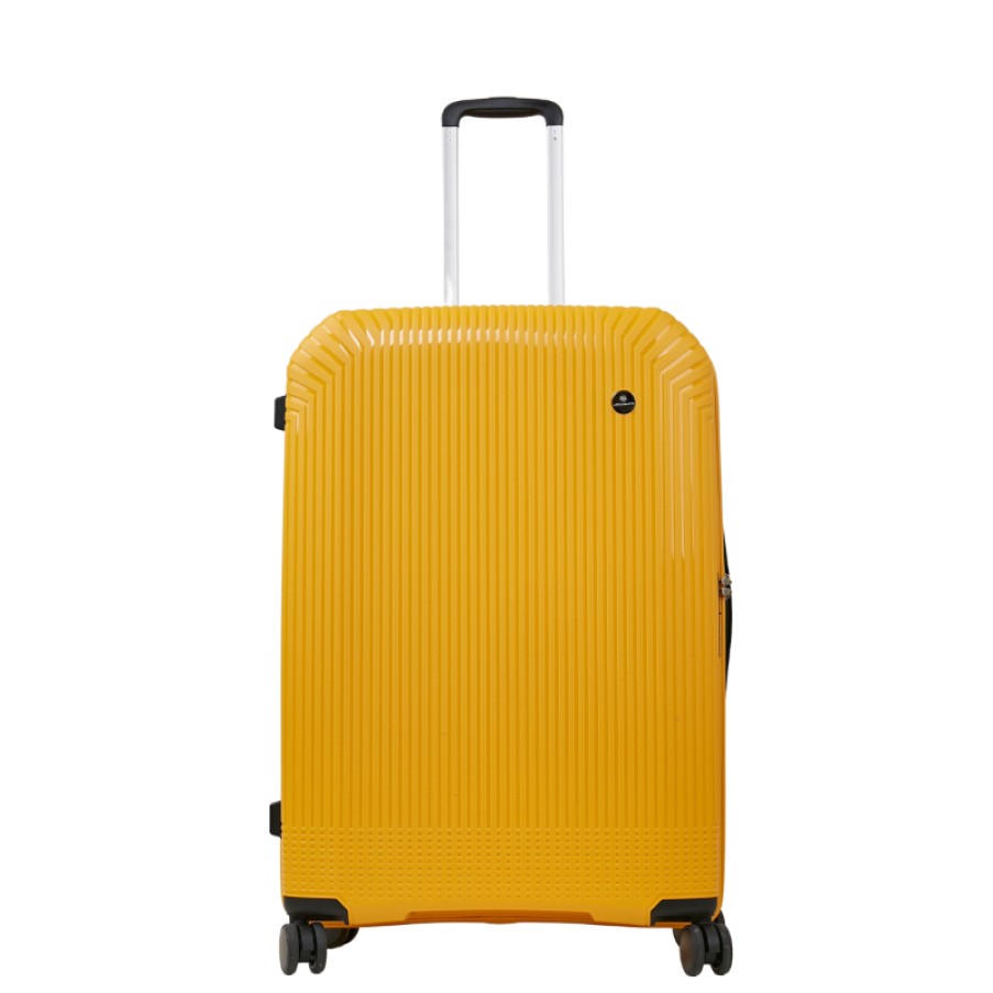 Bagages Arthur & Aston | Valise Trolley 77Cm Rigide Jaune