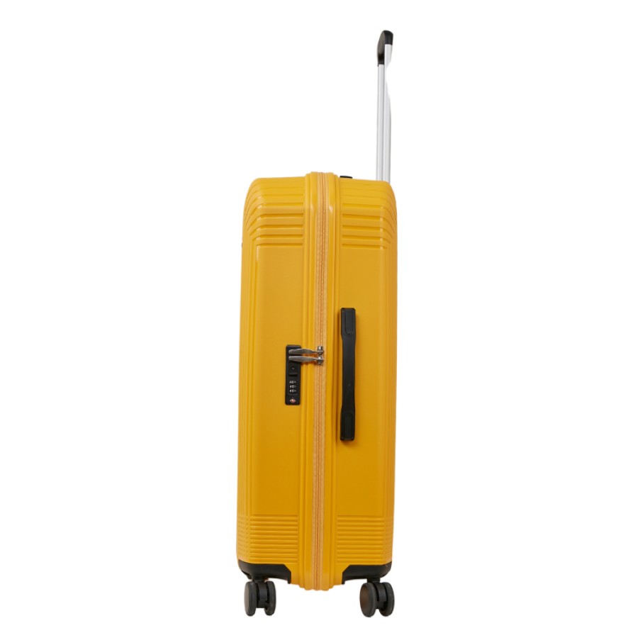 Bagages Arthur & Aston | Valise Trolley 77Cm Rigide Jaune