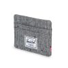 Femmes Herschel Porte Cartes | Porte-Cartes Charlie Scattered Raven Crosshatch - Herschel