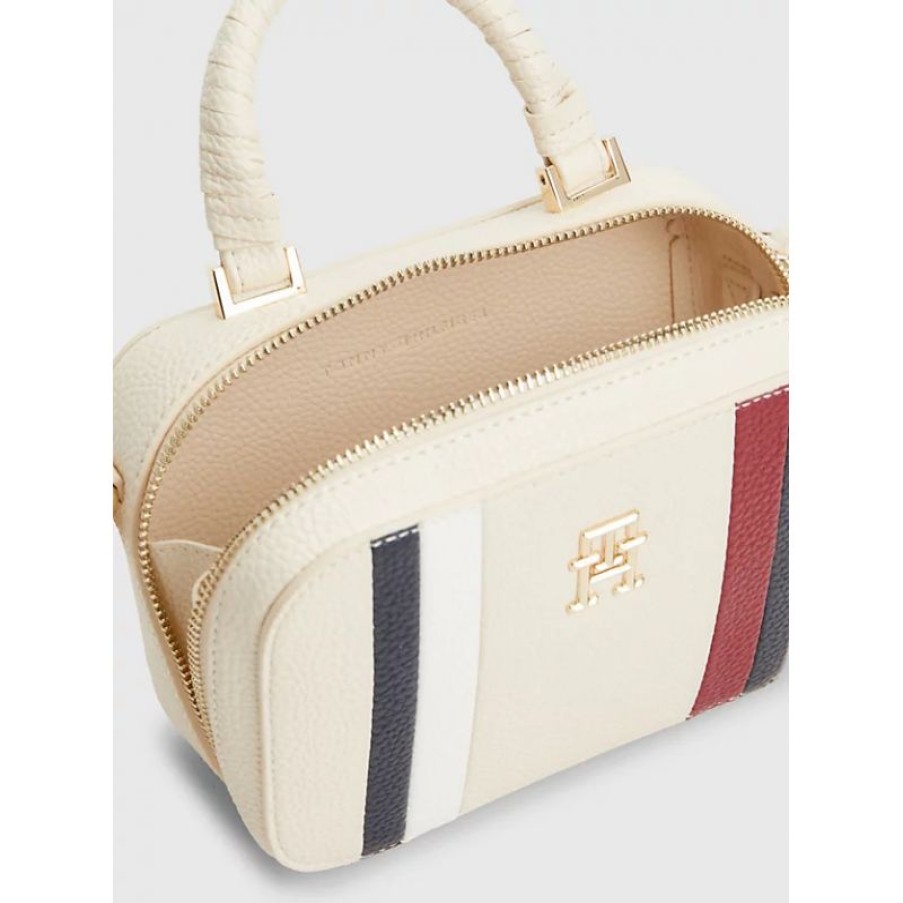 Femmes Tommy Hilfiger Sac Porte Epaule | Sac A Main Emblem En Synthetique - Tommy Hilfiger