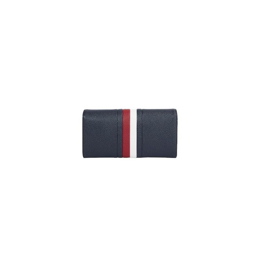 Femmes Tommy Hilfiger Portefeuille | Portefeuille A Rabat Emblem