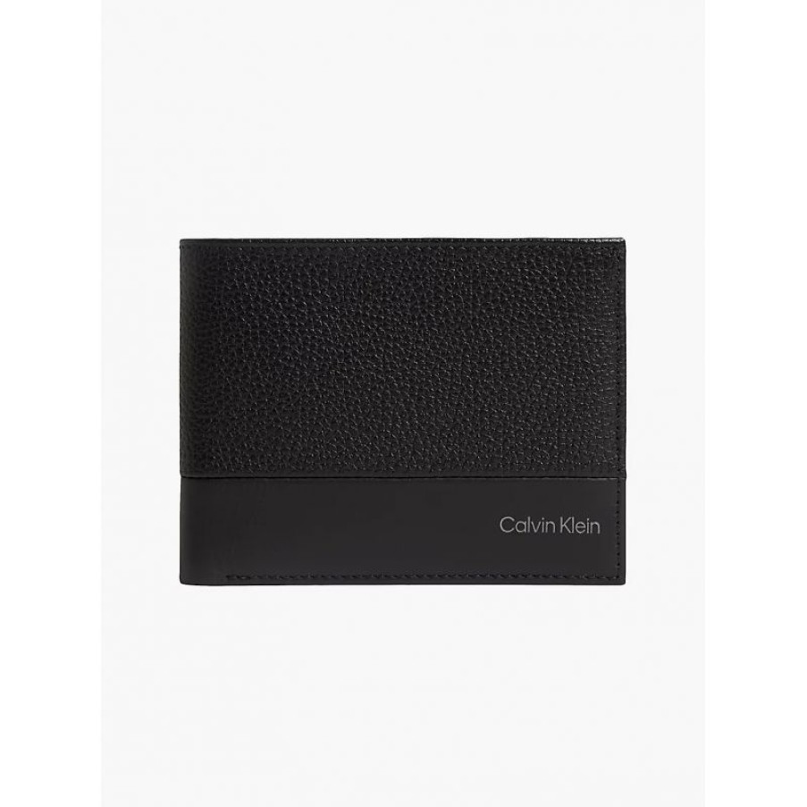 Hommes Calvin Klein Portefeuille | Portefeuille Subtle Mix En Cuir - Calvin Klein