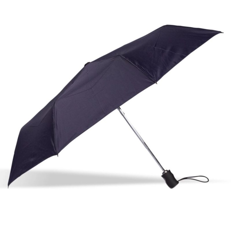 Femmes Isotoner Parapluie | Parapluie Automatique X-Tra Solide Marine - Isotoner