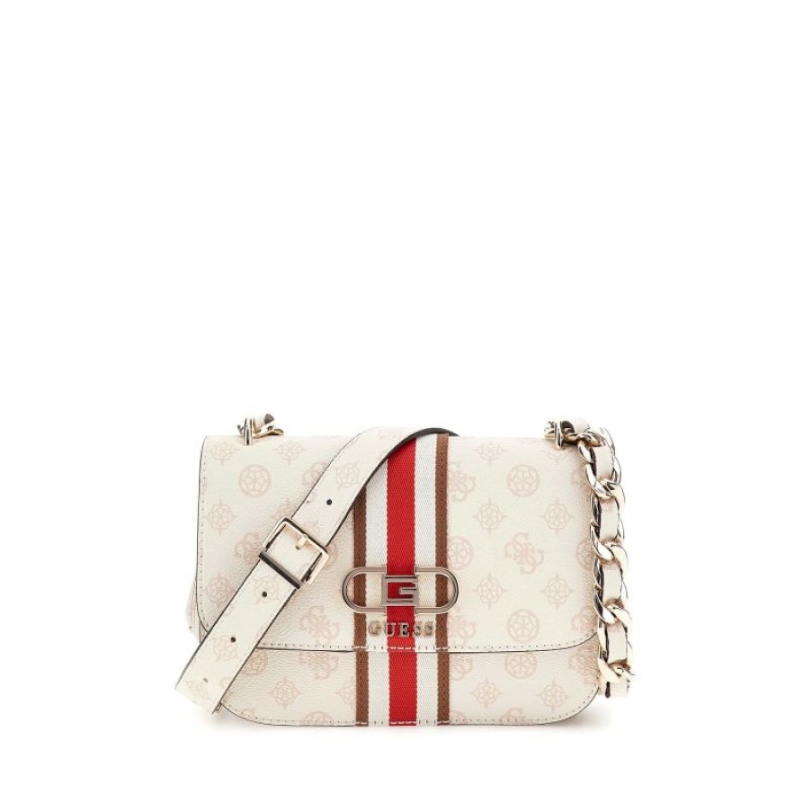 Femmes Guess Sac Bandouliere | Sac Bandouliere Nelka En Synthetique - Guess