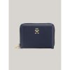 Femmes Tommy Hilfiger Portefeuille | Portefeuille Zippe Essential En Synthetique - Tommy Hilfiger