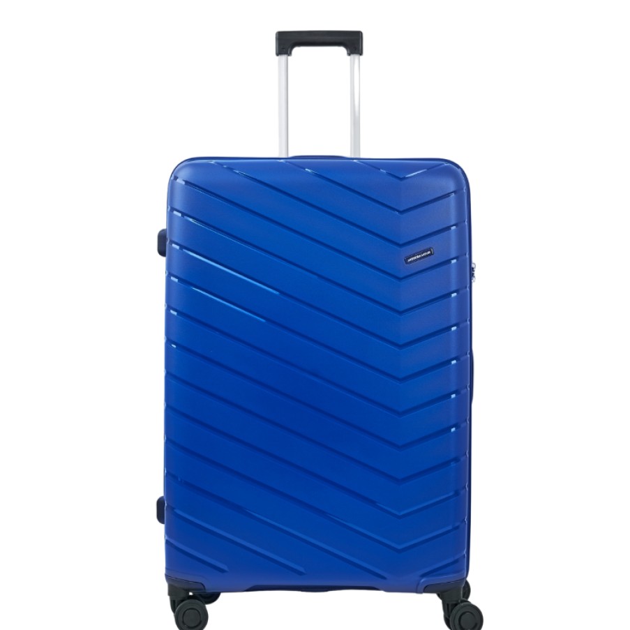 Bagages Arthur & Aston | Valise Trolley 77Cm Rigide Bleu