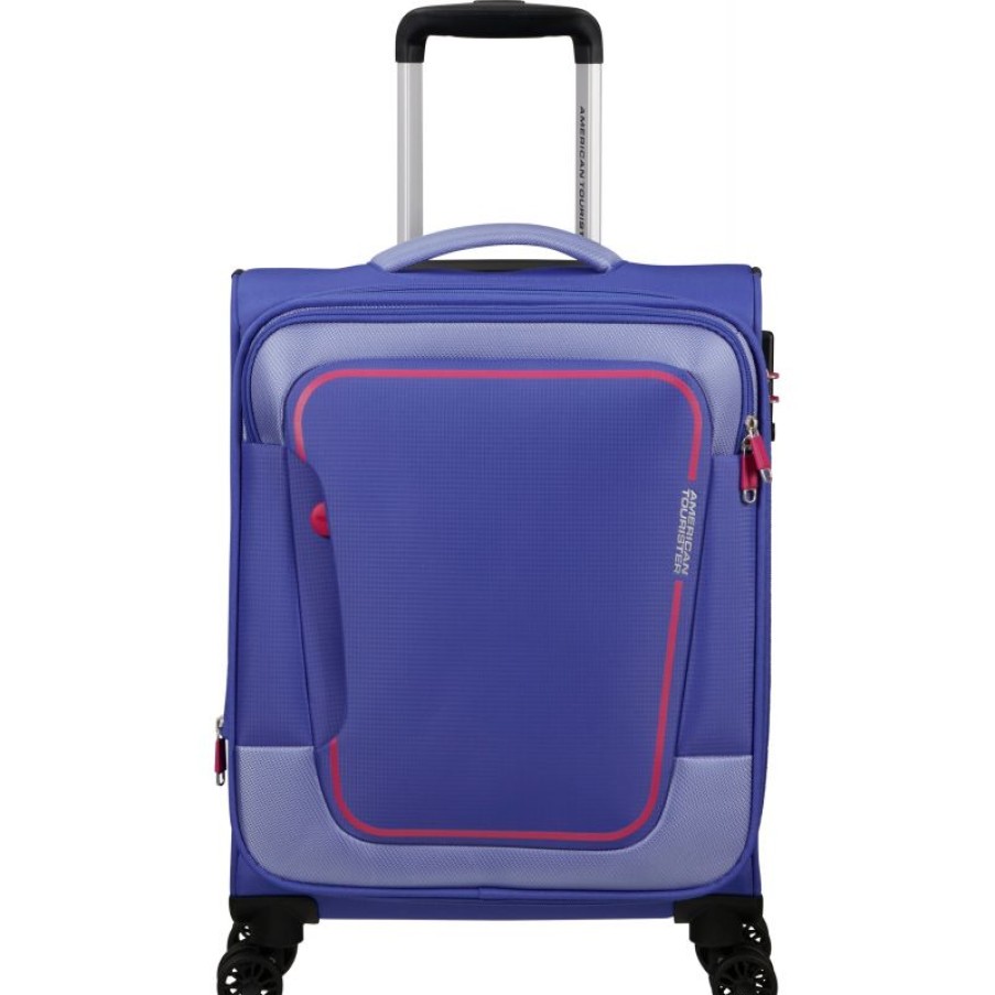 Bagages American Tourister | Valise Cabine 4 Roues 55Cm Pulsonic En Toile - American Tourister