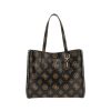 Femmes Guess Sac Porte Epaule | Sac Cabas Meridian En Synthetique - Guess