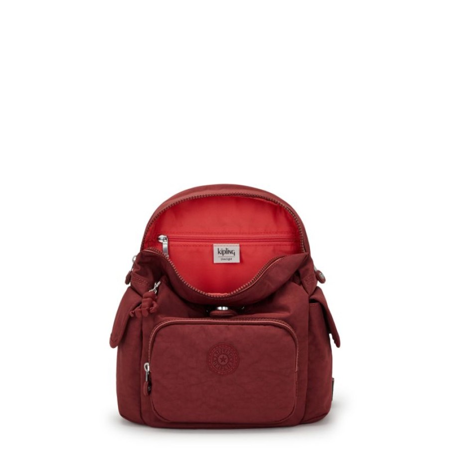 Femmes Kipling Sac A Dos | Sac A Dos City Pack Mini En Toile - Kipling