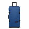 Bagages Eastpak | Valise Tranverz L 79Cm (Tsa) Charged Blue - Eastpak