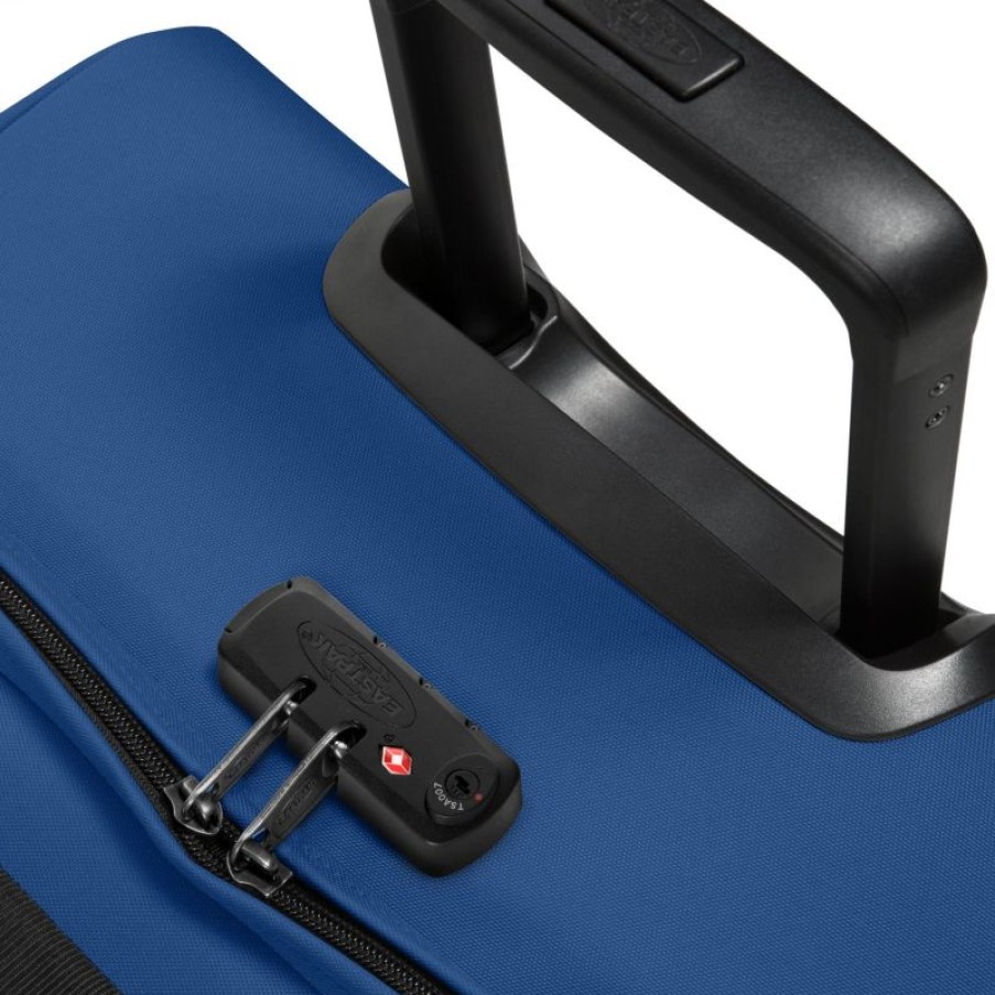 Bagages Eastpak | Valise Tranverz L 79Cm (Tsa) Charged Blue - Eastpak