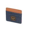 Femmes Herschel Porte Cartes | Porte-Cartes Charlie Dark Denim - Herschel