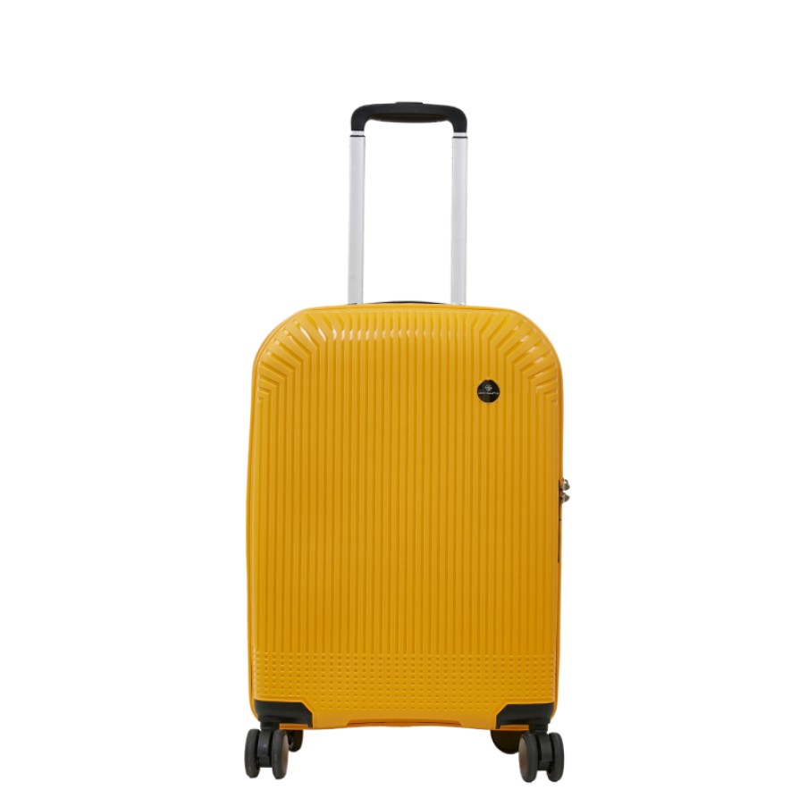 Bagages Arthur & Aston | Valise Cabine Trolley 55Cm Rigide Jaune