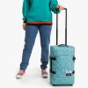 Bagages Eastpak | Valise Cabine 2 Roulettes Tranverz S Wally Pattern Blue - Eastpak