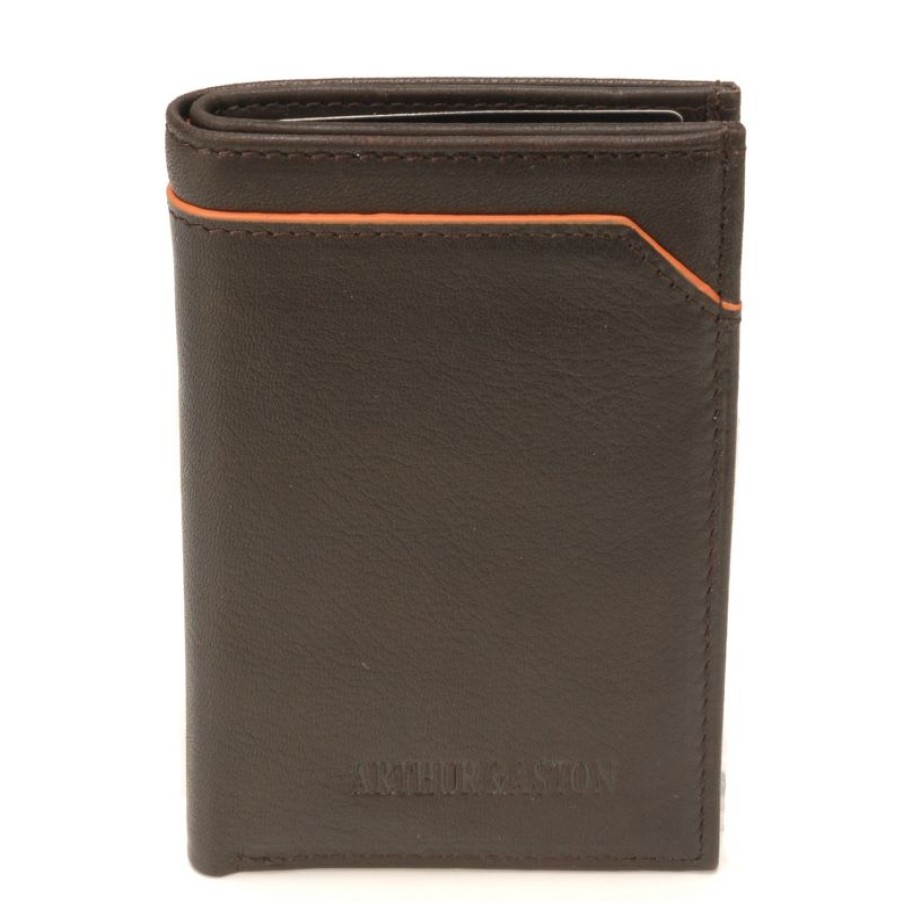 Hommes Arthur & Aston Porte Cartes | Porte-Cartes Ennis En Cuir - Arthur & Aston