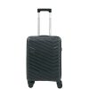 Bagages Arthur & Aston | Valise Cabine Trolley 55Cm Rigide Noir