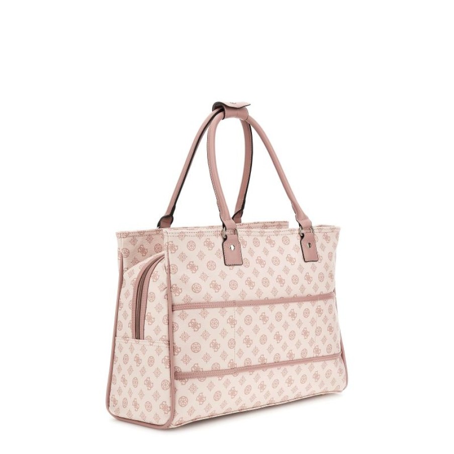 Femmes Guess Sac Cabas | Sac Cabas Wilder En Synthetique - Guess