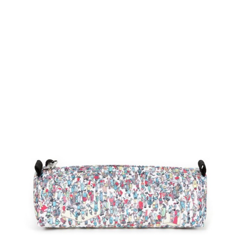 Femmes Eastpak Trousse | Trousse Benchmark Wally Pattern White - Eastpak