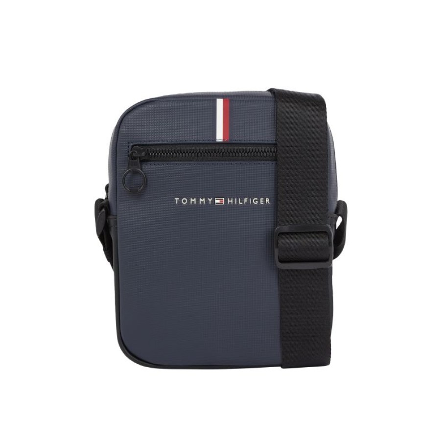 Hommes Tommy Hilfiger Sacoche | Sac Travers Th Essential En Toile - Tommy Hilfiger